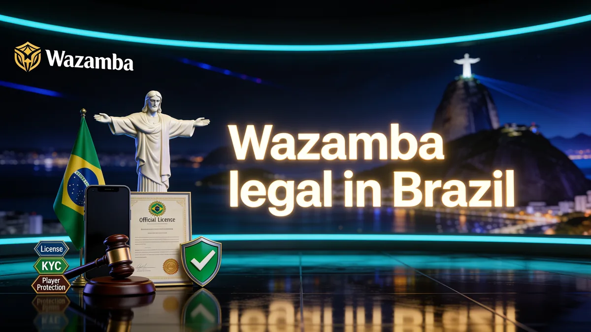 A Wazamba é Legal e Segura no Brasil? para jogadores no Brasil