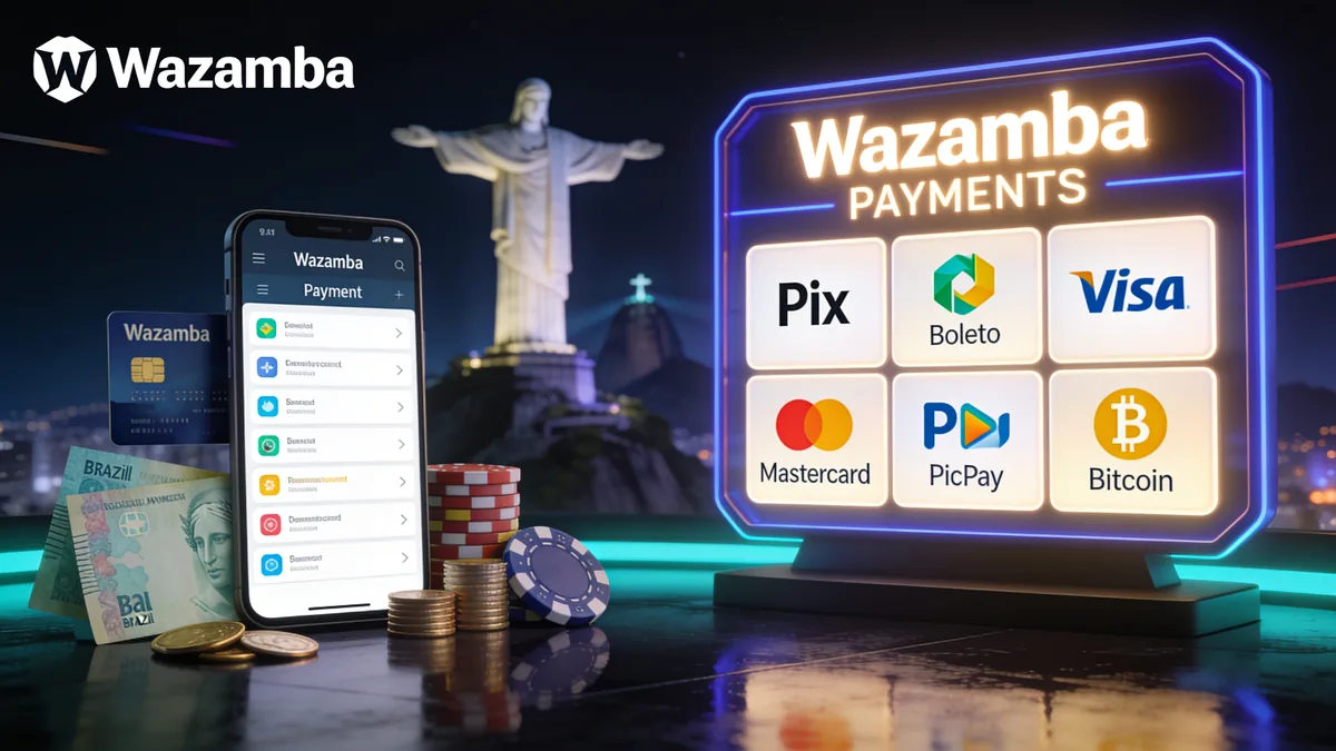 Métodos de Pagamento na Wazamba — wazamba no Brasil